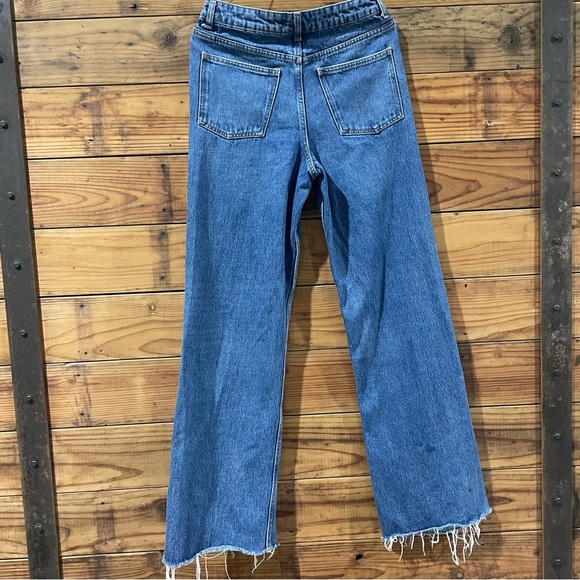 Zara- SZ 4 Wide Leg Jeans - Picture 4 of 9